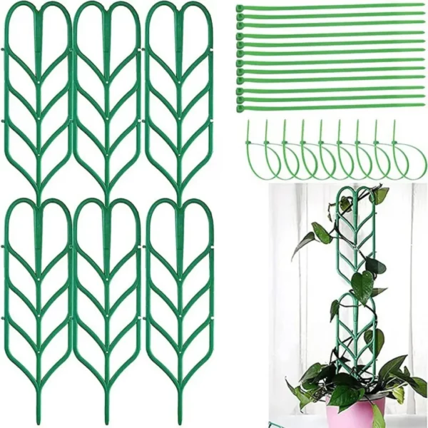 Espalier plastique pour plantes grimpantes pot – Support solide et discret pour croissance verticale optimale en jardinière ou balcon – Image 6