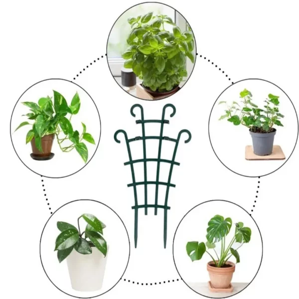 Espalier plastique pour plantes grimpantes pot – Support solide et discret pour croissance verticale optimale en jardinière ou balcon – Image 3