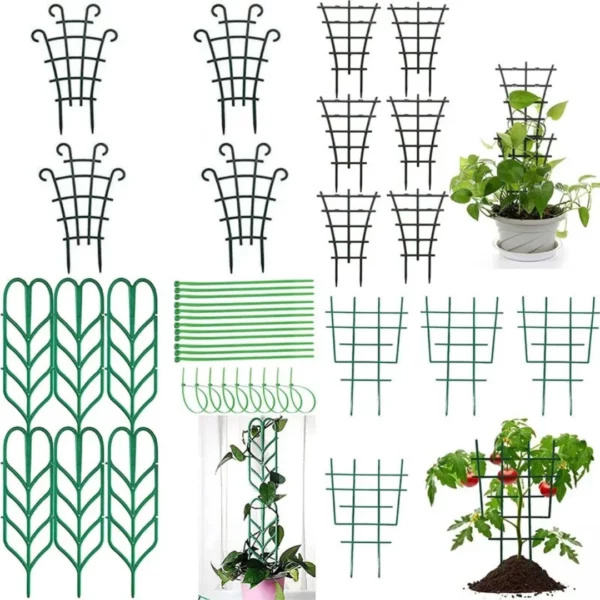 Espalier plastique pour plantes grimpantes pot – Support solide et discret pour croissance verticale optimale en jardinière ou balcon – Image 5