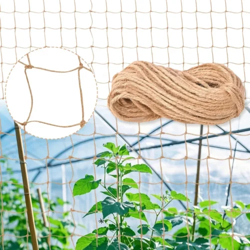 Ficelle de jardinage biodégradable en jute – Écologique, résistante et idéale pour potager durable