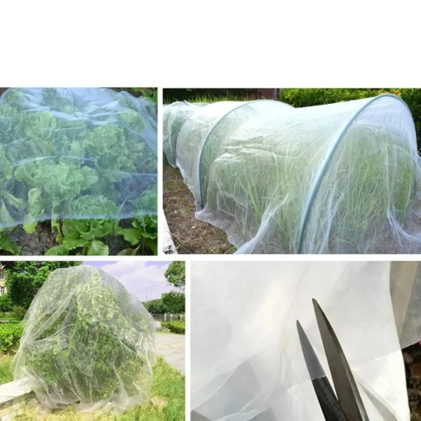 Filet anti-insectes pour potager maille fine – Protection efficace contre ravageurs et nuisibles – Cultures saines garantis – Image 2