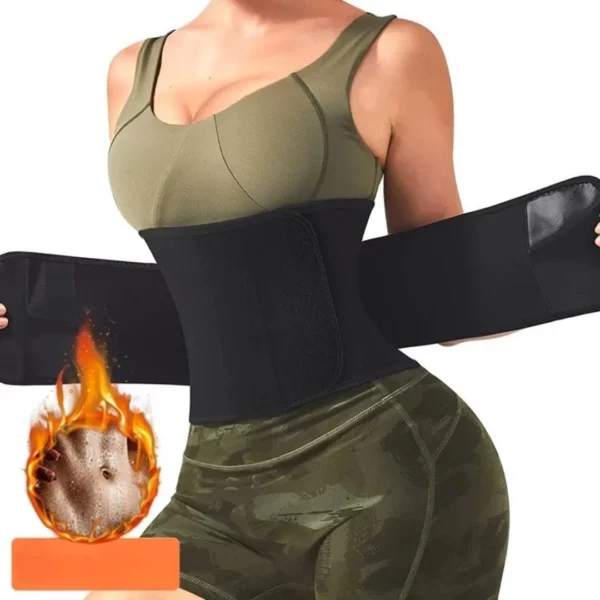 Gaine amincissante effet sauna sudation – Taille affinée, ventre plat, transpiration maximale pour perte de poids rapide – Image 3