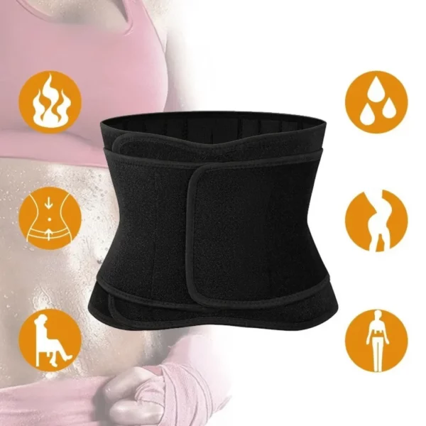 Gaine amincissante effet sauna sudation – Taille affinée, ventre plat, transpiration maximale pour perte de poids rapide – Image 6