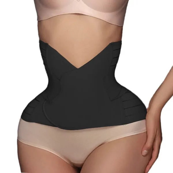 Gaine ventre plat effet seconde peau – Silhouette affinée instantanément, confort invisible sous les vêtements – Image 4