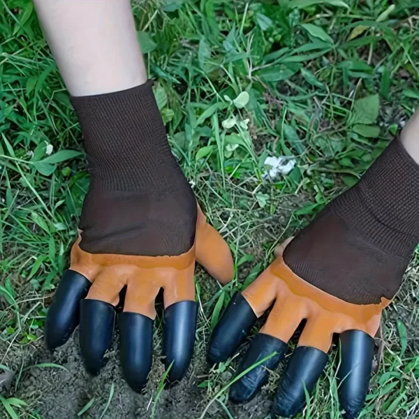 Gants de jardinage avec griffes intégrées – Image 3