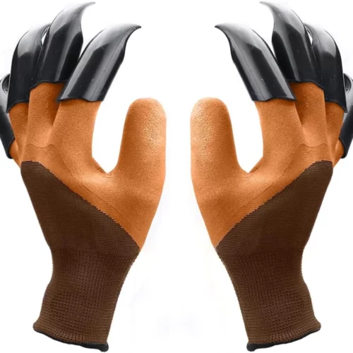 Gants de jardinage avec griffes intégrées
