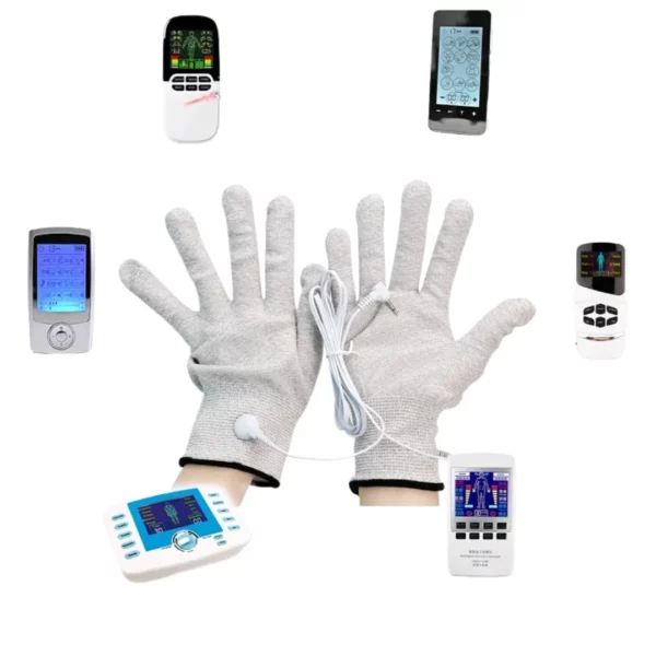 Gants de massage d'électrothérapie avec câble – Image 5
