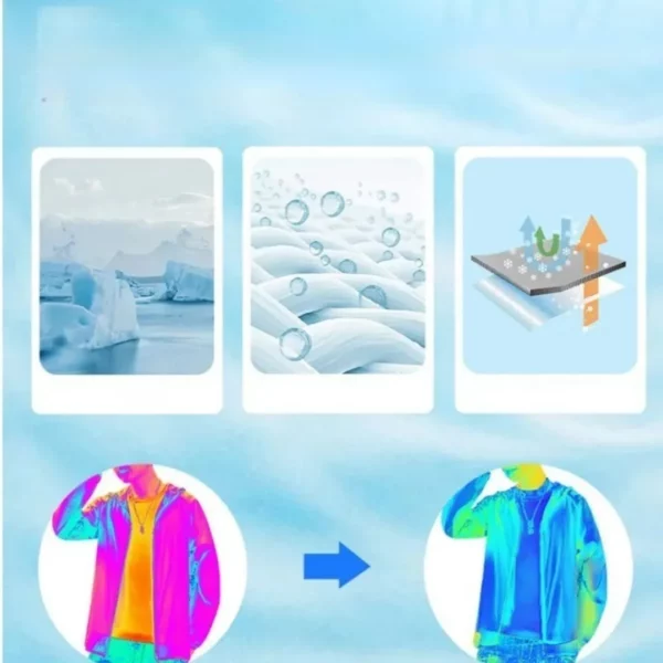 Gilet de refroidissement ventilé – Restez au frais l'été, idéal canicule, travail en extérieur ou sport intense – Image 5