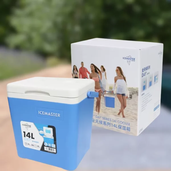Glacière rigide avec roulettes plage – Grande capacité 28L – Conservez frais vos boissons tout l'été sans effort – Image 7