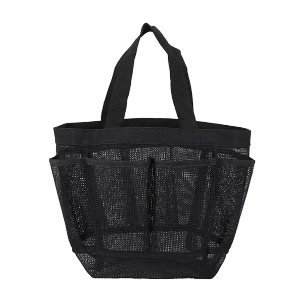 Grand sac fourre-tout de plage en maille – Ultra léger, grande capacité – Idéal pour serviettes, jouets et pique-niques – Image 5