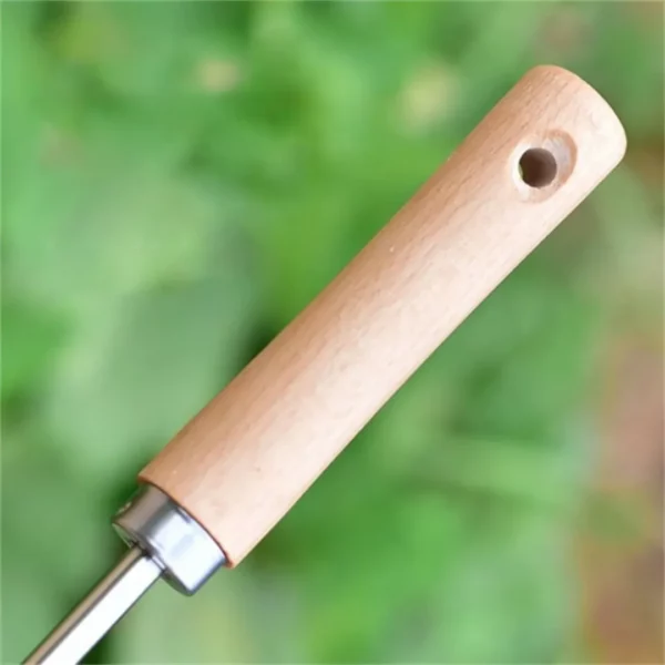 Griffe de désherbage à main acier inox – Outil jardinage précis et durable pour désherber sans effort – Image 3