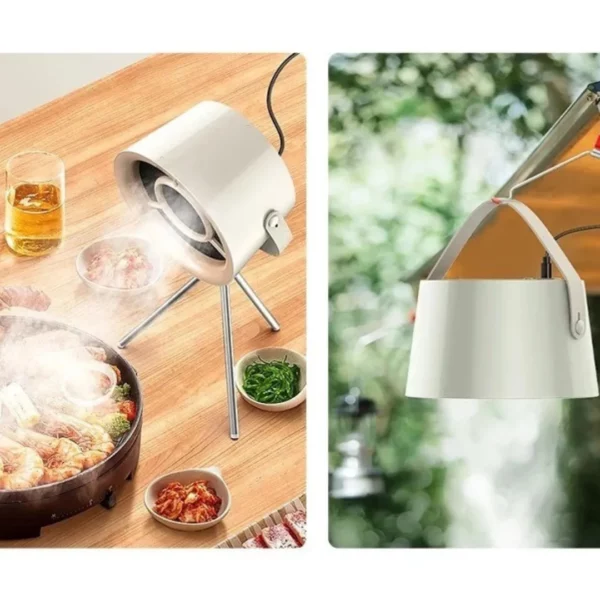 Hotte de cuisine portable – Élimine les odeurs instantanément pour une cuisine toujours fraîche – Image 4