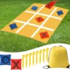 Jeu de lancer sacs de haricots