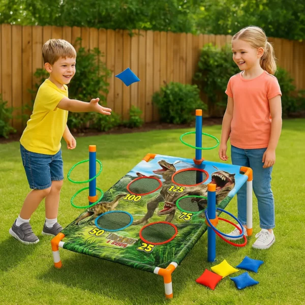 Jeu de lancer sacs pour jardin enfant – Image 3