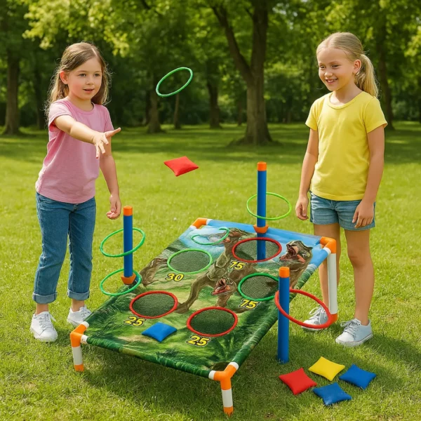 Jeu de lancer sacs pour jardin enfant – Image 4