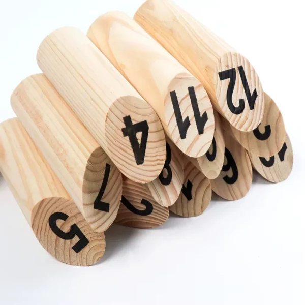 Jeu de quilles finlandaises pour jardin – Image 2