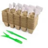 Kit de bouturage plantes avec godets biodégradables – Pour des semis naturels et une croissance saine sans plastique