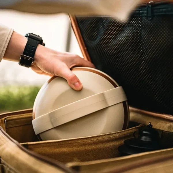 Kit pique-nique complet avec vaisselle réutilisable – Image 3