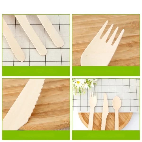 Kit vaisselle compostable pour pique-nique extérieur – Image 5