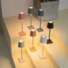 Lampe de table extérieure rechargeable led