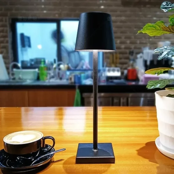 Lampe de table extérieure rechargeable led – Image 2