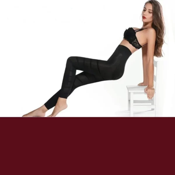 Legging gainant ventre cuisses et fesses – Silhouette affinée instantanément, effet sculptant & push-up ultra confort – Image 2
