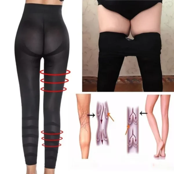 Legging gainant ventre cuisses et fesses – Silhouette affinée instantanément, effet sculptant & push-up ultra confort – Image 7