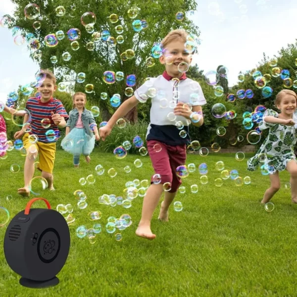 Machine à bulles rechargeable pour jardin – Image 2