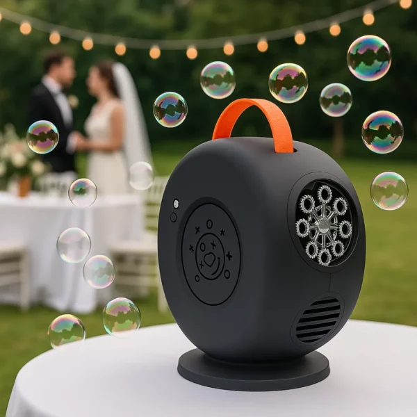 Machine à bulles rechargeable pour jardin – Image 4