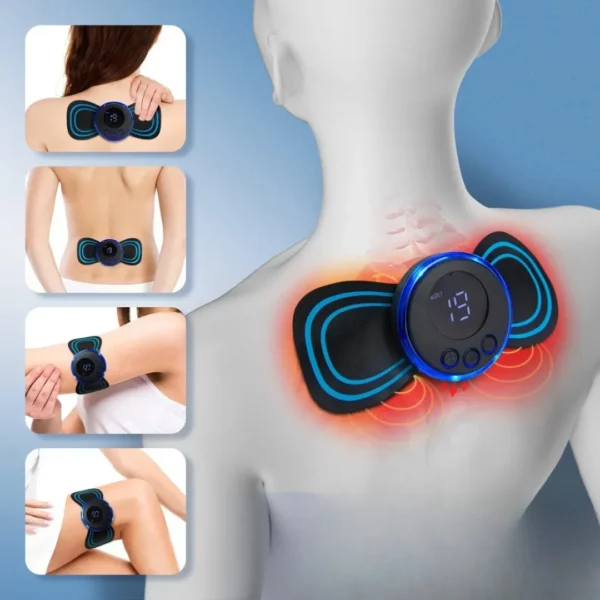 Masseur de cou EMS avec coussinets – Image 4