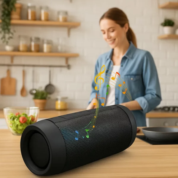 Mini enceinte bluetooth fête jardin – Image 2
