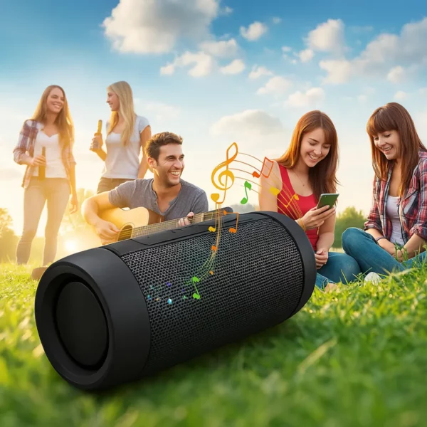 Mini enceinte bluetooth fête jardin – Image 4