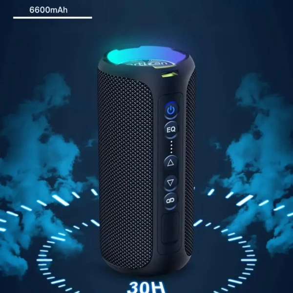 Mini enceinte bluetooth rechargeable fête jardin – Image 3