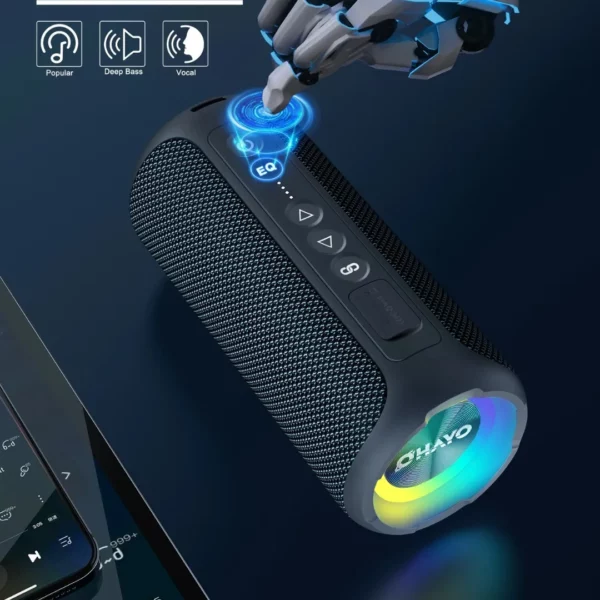 Mini enceinte bluetooth rechargeable fête jardin – Image 7