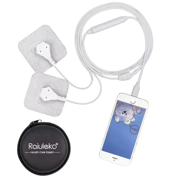 Mini masseur à impulsion à commande par téléphone portable