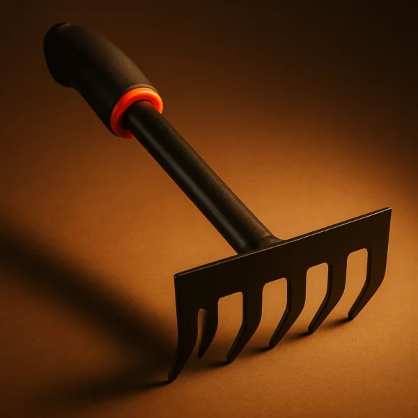 Mini râteau main pour potager surélevé – Outil ergonomique pour jardiner sans se pencher – Confort et précision garantis – Image 2