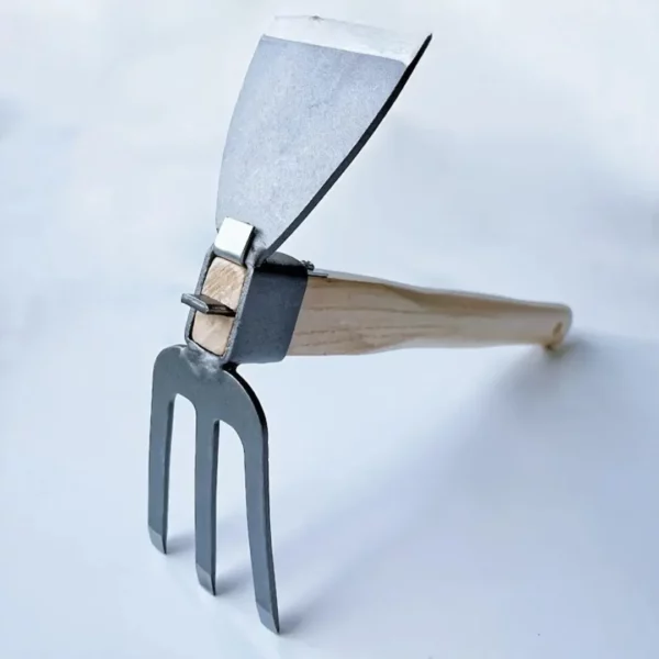 Mini serfouette acier pour entretien pot – Outil de jardinage précis pour désherber et aérer facilement vos plantes en pot – Image 4