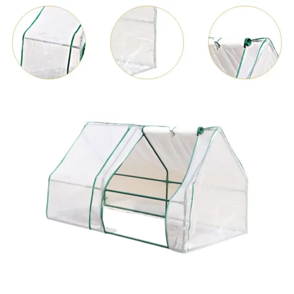 Mini serre plastique rigide pour balcon – Cultivez facilement vos plantes en ville toute l’année – Image 5