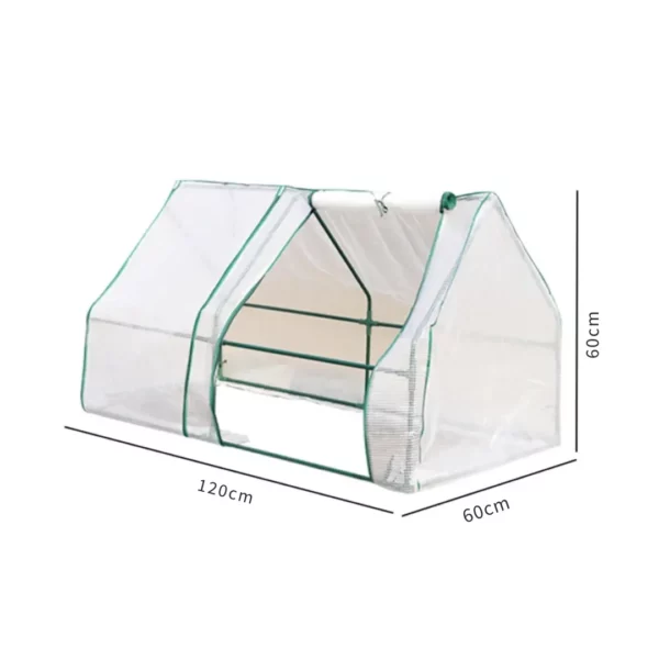 Mini serre plastique rigide pour balcon – Cultivez facilement vos plantes en ville toute l’année – Image 6