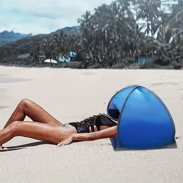 Mini tente de tête pop-up – Sauna facial portable pour détente, soins de peau et relaxation à domicile – Image 2
