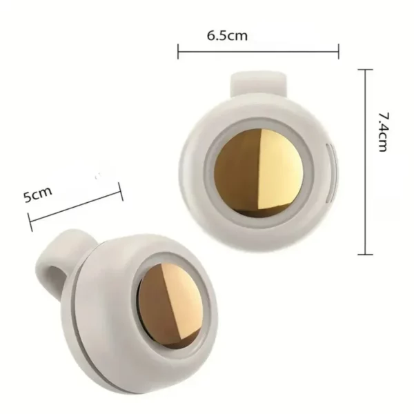 Mini ventilateur portable sans pale avec bouton – Rafraîchissement instantané partout – Silencieux et léger pour l’été – Image 6