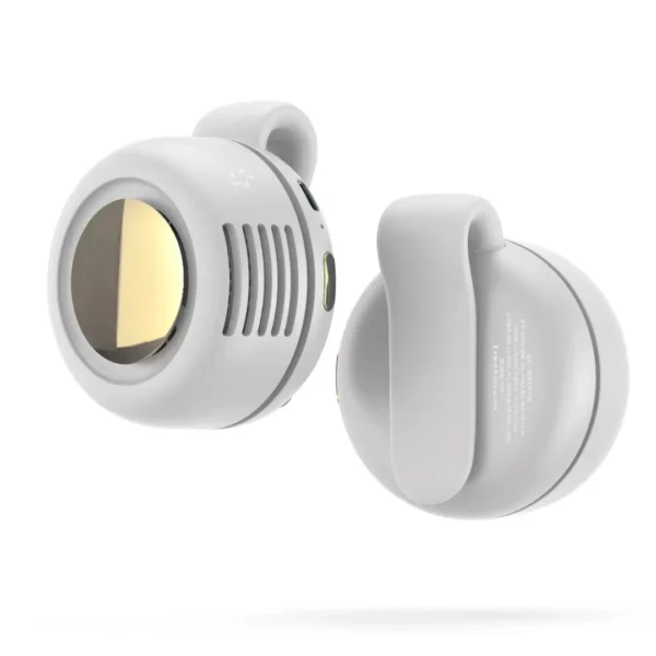 Mini ventilateur portable sans pale avec bouton – Rafraîchissement instantané partout – Silencieux et léger pour l’été – Image 7