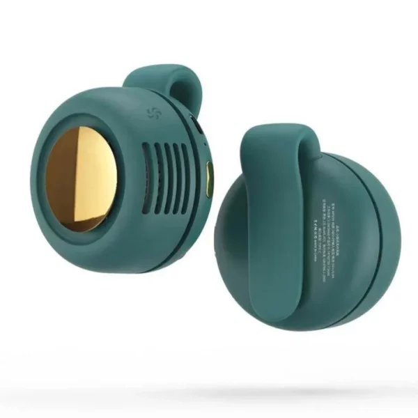 Mini ventilateur portable sans pale avec bouton – Rafraîchissement instantané partout – Silencieux et léger pour l’été – Image 8