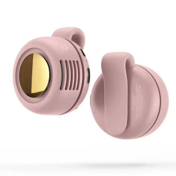 Mini ventilateur portable sans pale avec bouton – Rafraîchissement instantané partout – Silencieux et léger pour l’été – Image 9