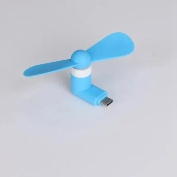Mini ventilateur pour téléphone portable – Rafraîchissement instantané partout, idéal été et voyages – Image 8