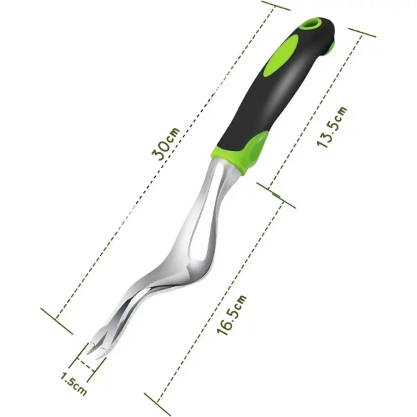 Outil désherbeur manuel à tête fine – Enlève les mauvaises herbes sans effort, précis et ergonomique pour jardin impeccable – Image 6