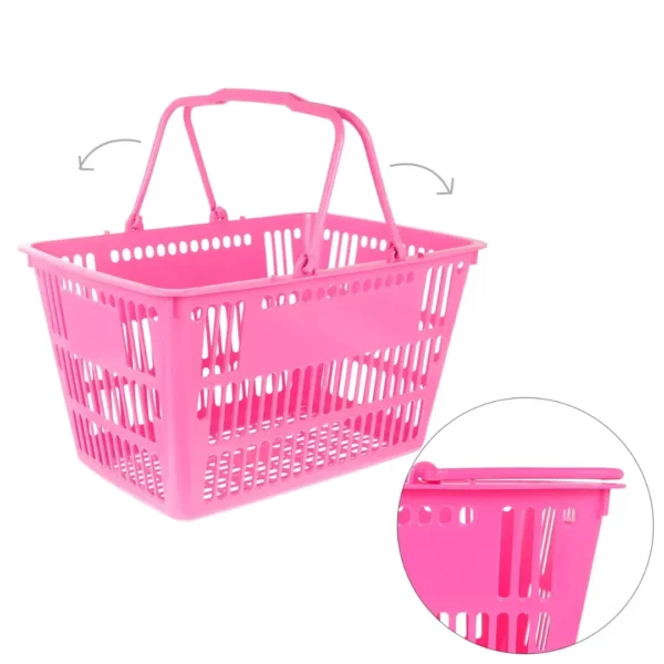 Panier de récolte jardin en plastique ajouré – léger, résistant et pratique pour fruits et légumes frais – Image 4