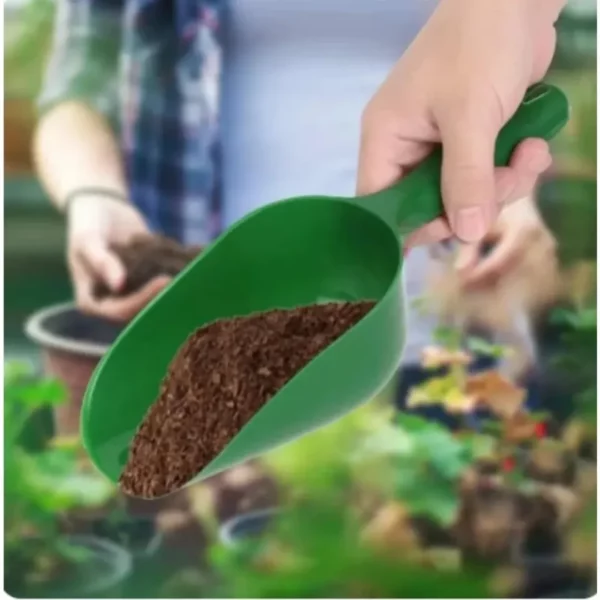 Pelles de jardin plastique pour petits pots – Outils pratiques et légers pour rempoter facilement sans salir – Image 2