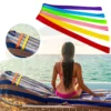Pinces à serviettes de plage en caoutchouc – Anti-vent, maintien parfait sur transat ou sable