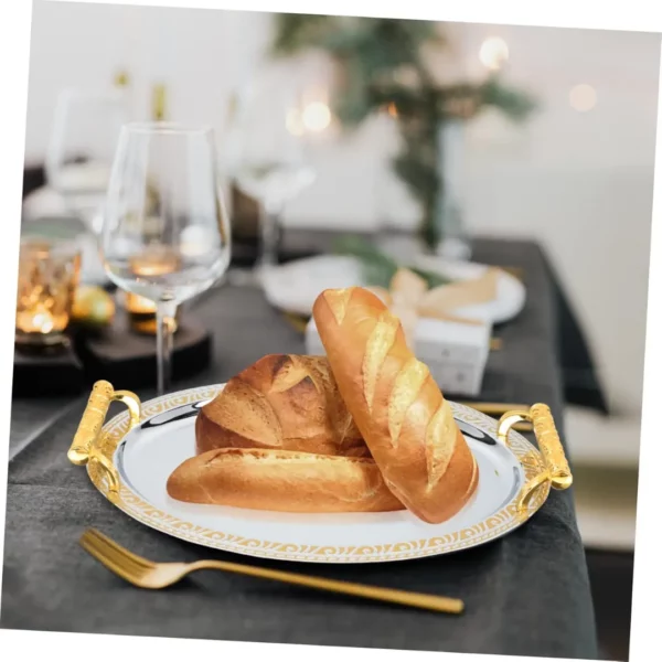 Plat de service incassable pour jardin – Image 5